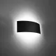 Sollux Magnus fekete fali lámpa (SOL-SL.0937) G9 2 izzós IP20