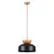 Sollux Marion fekete-natúr függesztett lámpa (SOL-SL.1351) E27 1 izzós IP20