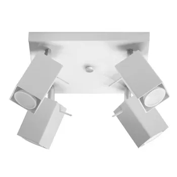 Sollux Merida 4 fehér mennyezeti lámpa (SOL-SL.0098) GU10 4 izzós IP20