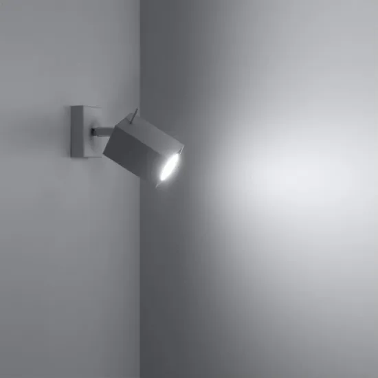 Sollux Merida fehér falikar (SOL-SL.0095) GU10 1 izzós IP20