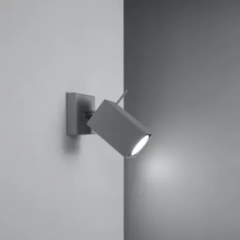 Sollux Merida  szürke falikar (SOL-SL.0455) GU10 1 izzós IP20