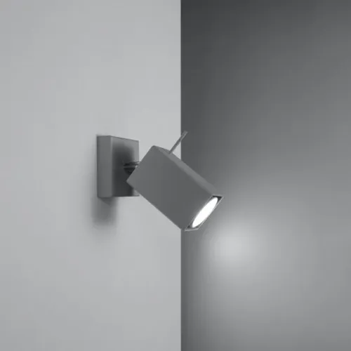 Sollux Merida  szürke falikar (SOL-SL.0455) GU10 1 izzós IP20