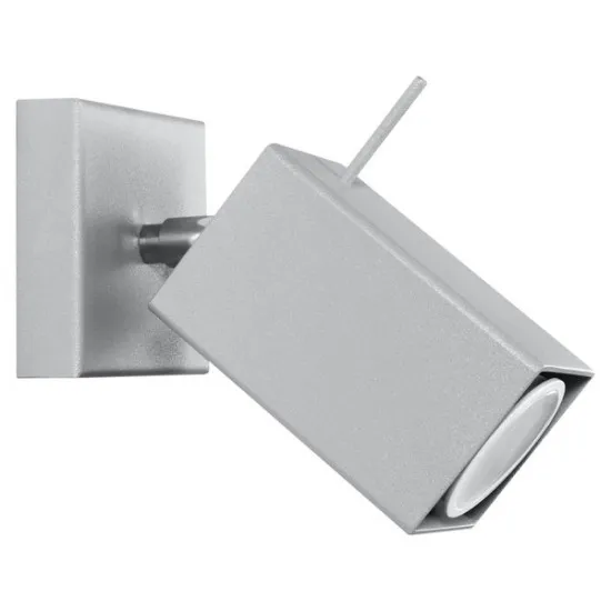Sollux Merida  szürke falikar (SOL-SL.0455) GU10 1 izzós IP20