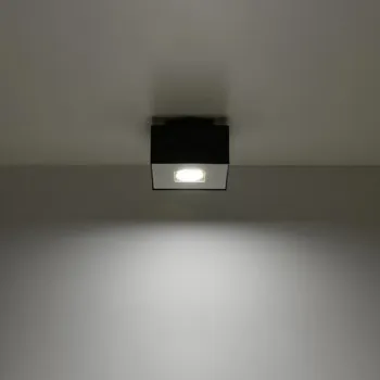 Sollux Mono 1 fekete-fehér mennyezeti lámpa (SOL-SL.0070) GU10 1 izzós IP20