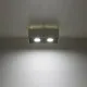 Sollux Mono 2 fehér-fekete mennyezeti lámpa (SOL-SL.0067) GU10 2 izzós IP20