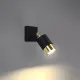 Sollux Nero fekete-arany falikar (SOL-SL.1069) GU10 1 izzós IP20