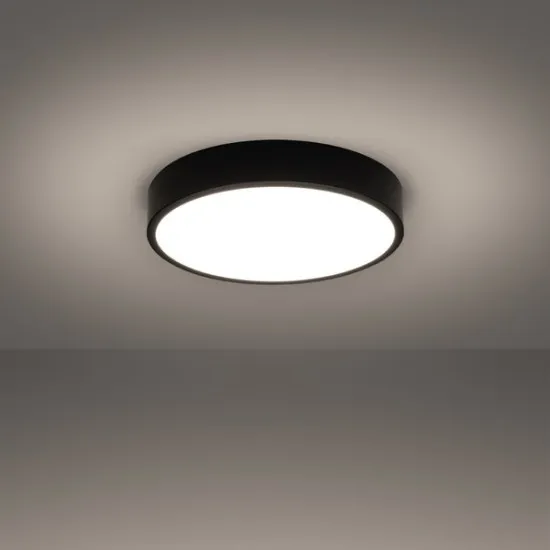 Sollux Onyx 40 fekete-fehér LED mennyezeti lámpa (SOL-SL.1244) LED 1 izzós IP20