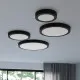 Sollux Onyx 40 fekete-fehér LED mennyezeti lámpa (SOL-SL.1244) LED 1 izzós IP20