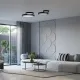Sollux Onyx 40 fehér LED mennyezeti lámpa (SOL-SL.1245) LED 1 izzós IP20
