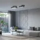 Sollux Onyx 50 fehér LED mennyezeti lámpa (SOL-SL.1247) LED 1 izzós IP20