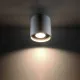Sollux Orbis 1 szürke mennyezeti lámpa (SOL-SL.0018) GU10 1 izzós IP20