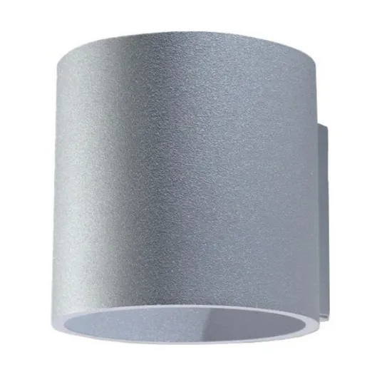 Sollux Orbis 1 szürke fali lámpa (SOL-SL.0049) G9 1 izzós IP20