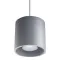 Sollux Orbis 1 szürke függesztett lámpa (SOL-SL.0052) GU10 1 izzós IP20