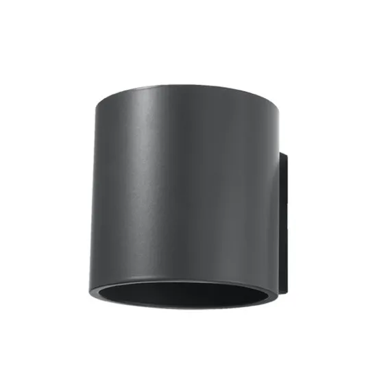 Sollux Orbis 1 antracit fali lámpa (SOL-SL.0566) G9 1 izzós IP20
