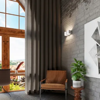 Sollux Orbis 2 fehér fali lámpa (SOL-SL.0659) G9 2 izzós IP20