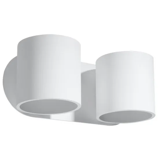 Sollux Orbis 2 fehér fali lámpa (SOL-SL.0659) G9 2 izzós IP20