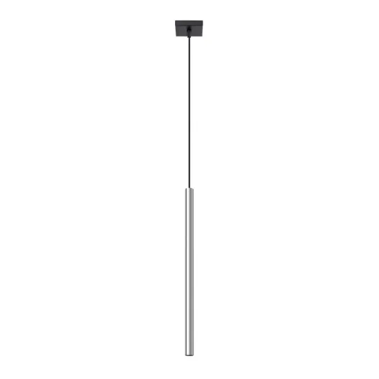 Sollux Pastelo 1 króm-fekete függesztett lámpa (SOL-SL.1199) G9 1 izzós IP20