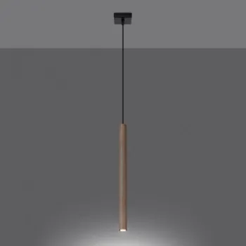 Sollux Pastelo 1 fekete-natúr függesztett lámpa (SOL-SL.1266) G9 1 izzós IP20
