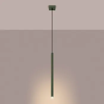Sollux Pastelo 1 olívazöld függesztett lámpa (SOL-SL.1518) G9 1 izzós IP20