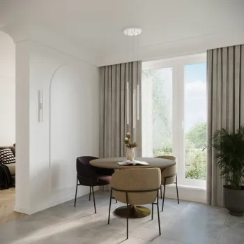 Sollux Pastelo 2 fehér függesztett lámpa (SOL-SL.1303) G9 2 izzós IP20