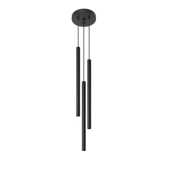 Sollux Pastelo 3P fekete függesztett lámpa (SOL-SL.0471) G9 3 izzós IP20