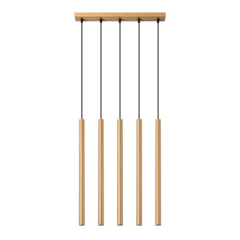 Sollux Pastelo 5L arany függesztett lámpa (SOL-SL.1173) G9 5 izzós IP20