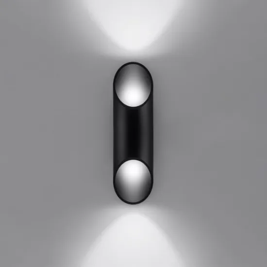 Sollux Penne 30 fekete fali lámpa (SOL-SL.0114) G9 1 izzós IP20