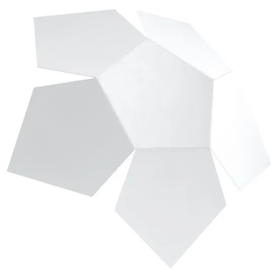 Sollux Penta fehér fali lámpa (SOL-SL.0422) G9 2 izzós IP20