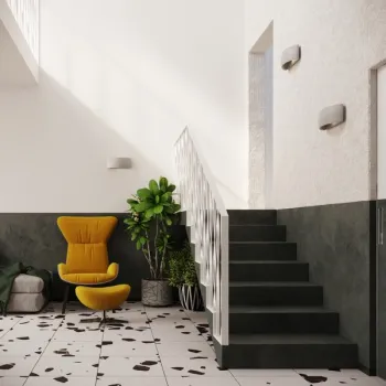 Sollux Pontius szürke fali lámpa (SOL-SL.0875) G9 1 izzós IP20