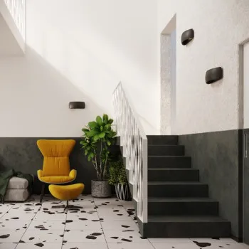 Sollux Pontius fekete fali lámpa (SOL-SL.0876) G9 1 izzós IP20