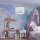 Sollux Princess 40 fehér-színes gyerek függesztett lámpa (SOL-SL.1415) E27 1 izzós IP20