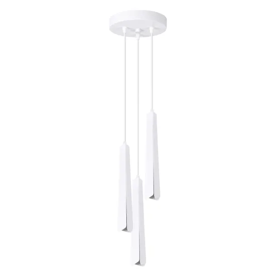 Sollux Prysm 3P fehér függesztett lámpa (SOL-SL.1398) G9 3 izzós IP20