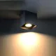 Sollux Quad 1 fekete mennyezeti lámpa (SOL-SL.0022) GU10 1 izzós IP20