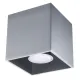Sollux Quad 1 szürke mennyezeti lámpa (SOL-SL.0024) GU10 1 izzós IP20