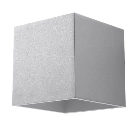 Sollux Quad 1 szürke fali lámpa (SOL-SL.0058) G9 1 izzós IP20