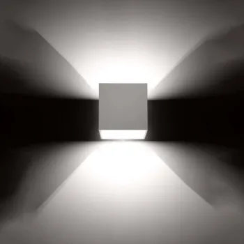 Sollux Quad 1 fehér fali lámpa (SOL-SL.0059) G9 1 izzós IP20