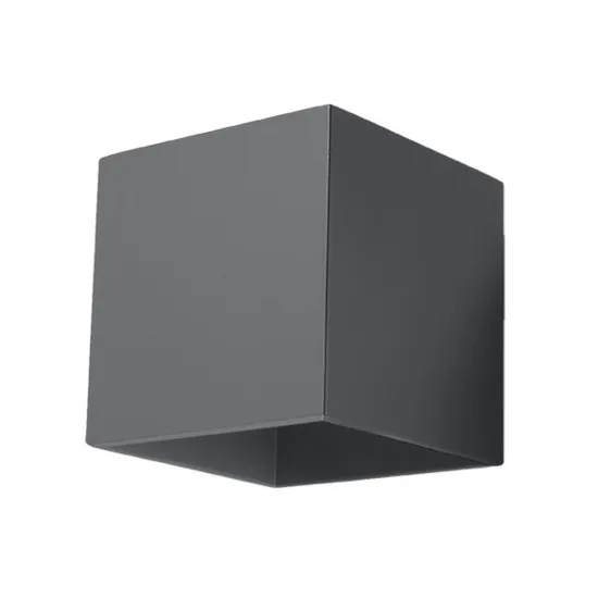 Sollux Quad 1 antracit fali lámpa (SOL-SL.0565) G9 1 izzós IP20