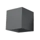 Sollux Quad 1 antracit fali lámpa (SOL-SL.0565) G9 1 izzós IP20