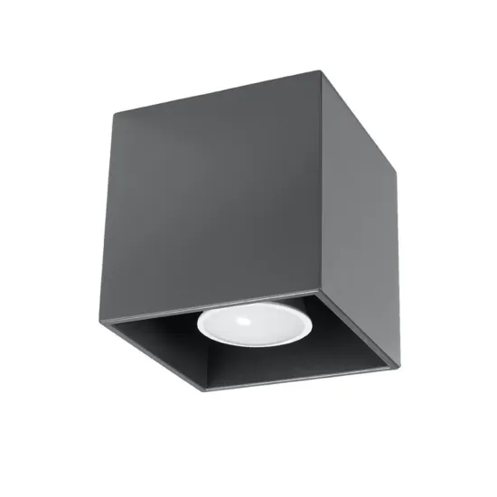 Sollux Quad 1 antracit mennyezeti lámpa (SOL-SL.0567) GU10 1 izzós IP20