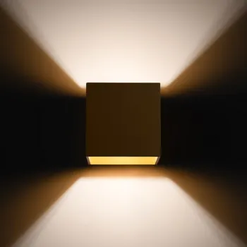 Sollux Quad 1 arany fali lámpa (SOL-Sl.1183) G9 1 izzós IP20