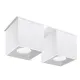 Sollux Quad 2 fehér mennyezeti lámpa (SOL-SL.0065) GU10 2 izzós IP20