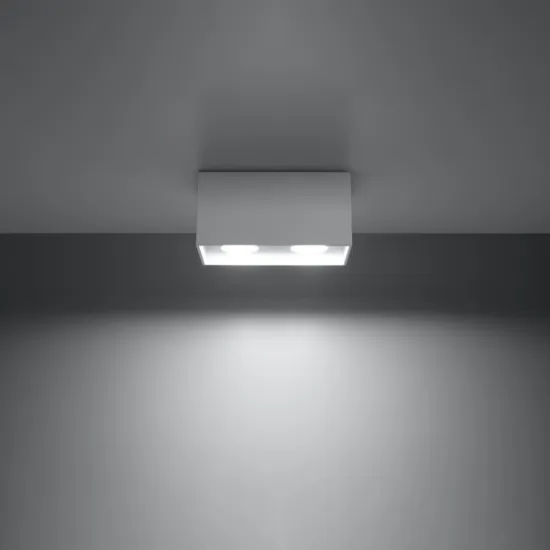 Sollux Quad fehér mennyezeti lámpa (SOL-SL.0380) GU10 2 izzós IP20