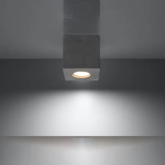 Sollux Quad szürke mennyezeti lámpa (SOL-SL.0489) GU10 1 izzós IP20