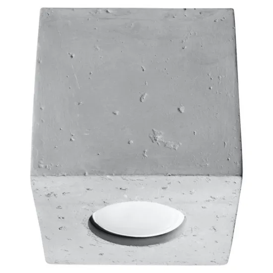 Sollux Quad szürke mennyezeti lámpa (SOL-SL.0489) GU10 1 izzós IP20