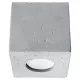 Sollux Quad szürke mennyezeti lámpa (SOL-SL.0489) GU10 1 izzós IP20