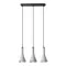 Sollux Rea 3L szürke-fekete függesztett lámpa (SOL-SL.1225) E14 3 izzós IP20