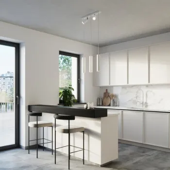 Sollux Ring 3 fehér függesztett lámpa (SOL-SL.1098) GU10 5 izzós IP20