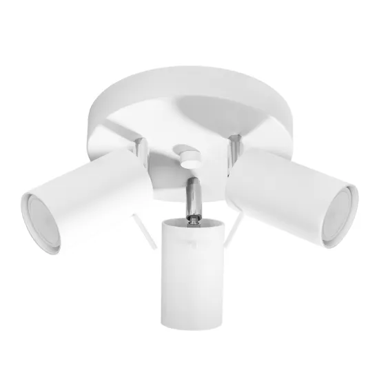 Sollux Ring 3P fehér mennyezeti lámpa (SOL-SL.1015) GU10 3 izzós IP20