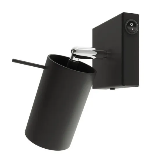 Sollux Ring fekete falikar (SOL-SL.1049) GU10 1 izzós IP20