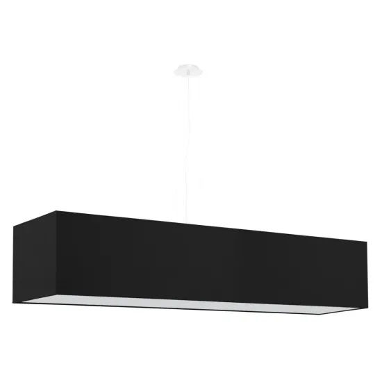 Sollux Santa 120 fekete-fehér függesztett lámpa (SOL-SL.0782) E27 5 izzós IP20